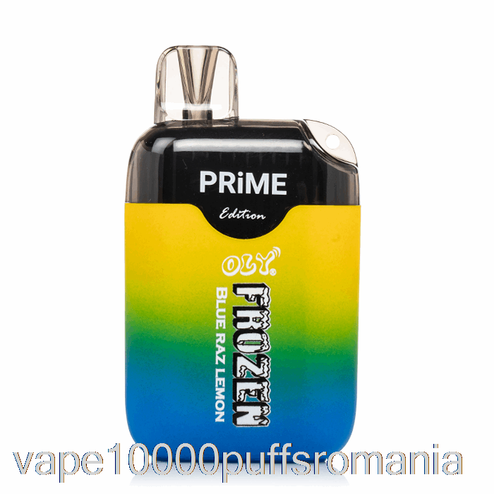 Vape Romania Oly Frozen Prime 6500 De Unica Folosinta Blue Raz Lemon